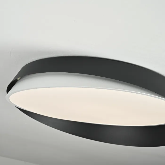 Потолочный светильник SHELL D40 White Black от ImperiumLoft