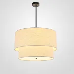 Люстра RH TWO-TIER ROUND Shade Linen от ImperiumLoft