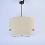Люстра RH TWO-TIER ROUND Shade Linen от ImperiumLoft