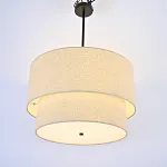 Люстра RH TWO-TIER ROUND Shade Linen от ImperiumLoft