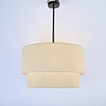 Люстра RH TWO-TIER ROUND Shade Linen от ImperiumLoft
