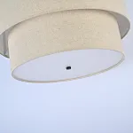 Люстра RH TWO-TIER ROUND Shade Linen от ImperiumLoft