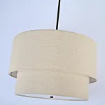 Люстра RH TWO-TIER ROUND Shade Linen от ImperiumLoft