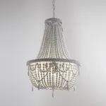 Люстра RH Anselme White Wood Large Chandelier от ImperiumLoft