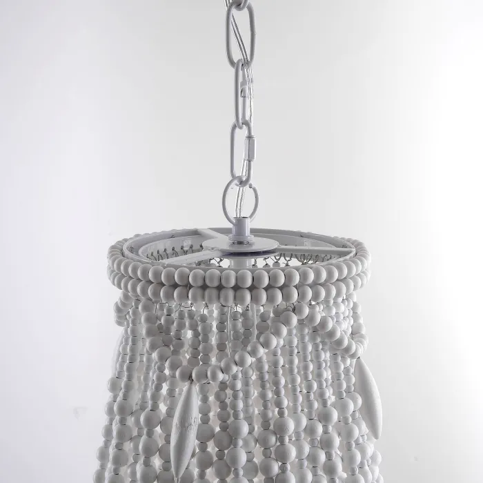 Люстра RH Anselme White Wood Large Chandelier от ImperiumLoft