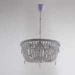 Люстра RH Anselme White Wood Weathered Chandelier от ImperiumLoft