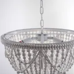 Люстра RH Anselme White Wood Weathered Chandelier от ImperiumLoft