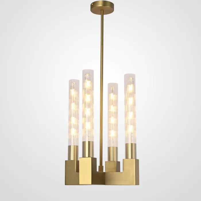 Люстра CANELLE Pendant lamp 4 Modern Brass от ImperiumLoft