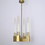 Люстра CANELLE Pendant lamp 4 Modern Brass от ImperiumLoft