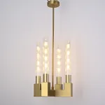 Люстра CANELLE Pendant lamp 4 Modern Brass от ImperiumLoft