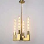 Люстра CANELLE Pendant lamp 4 Modern Brass от ImperiumLoft