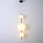 Подвесной светильник White beads Pendant D50 от ImperiumLoft