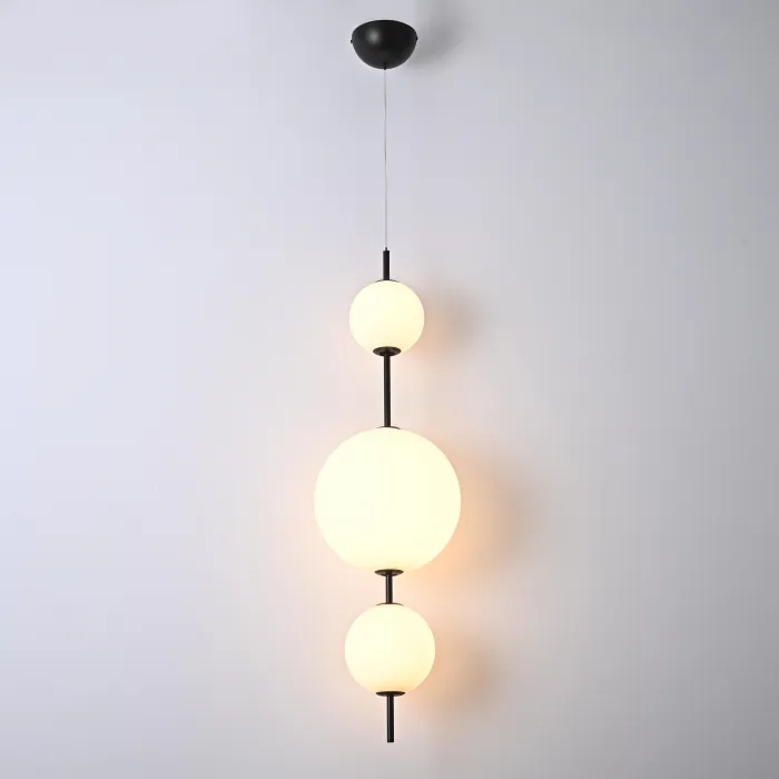 Подвесной светильник White beads Pendant D50 от ImperiumLoft