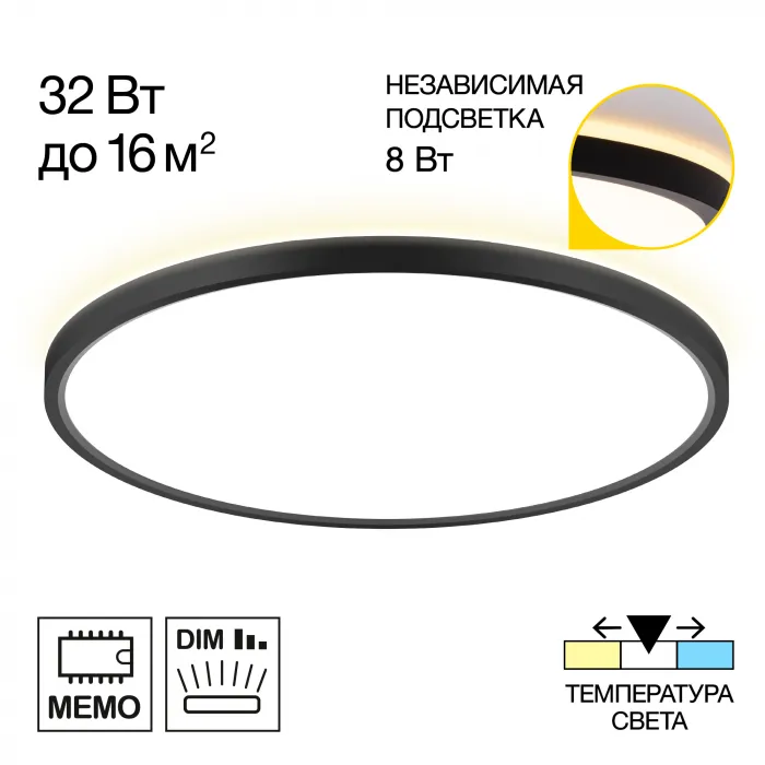 Светильник с подсветкой Citilux NORMA CL748401 LED от ImperiumLoft