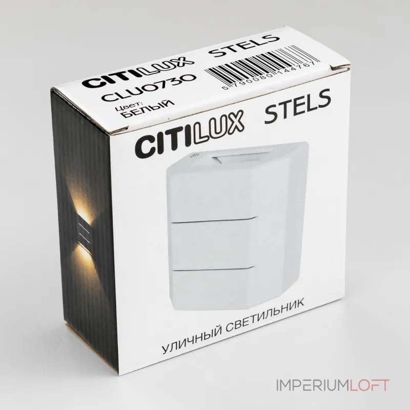 Уличный настенный светильник Citilux STELS CLU0730