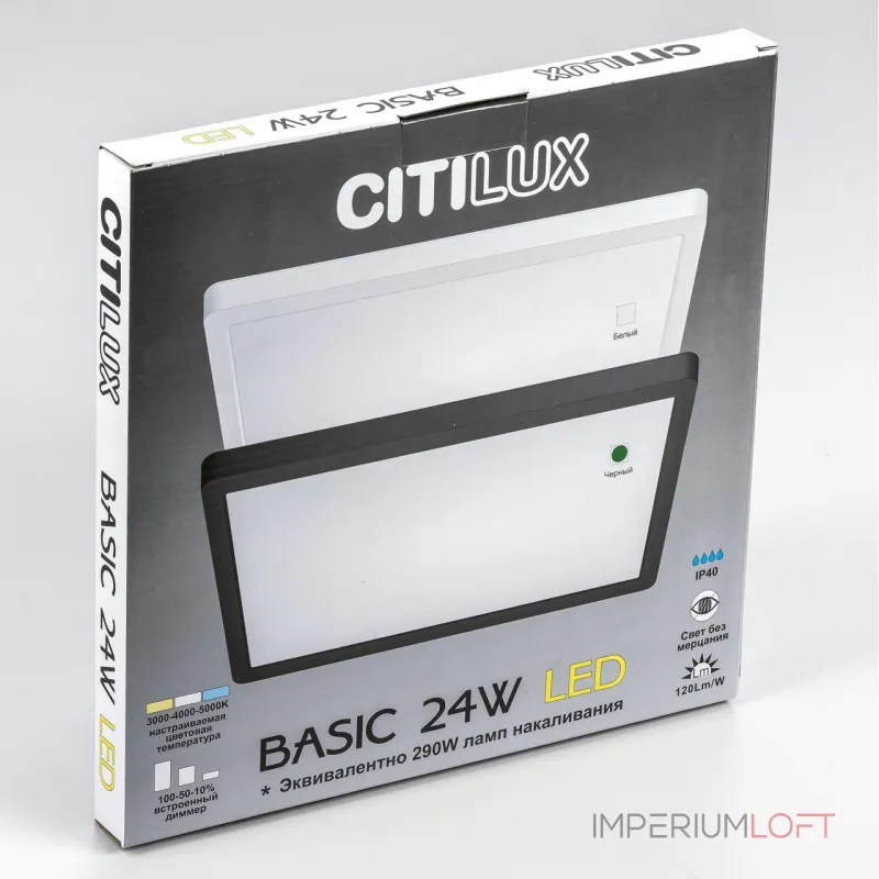 Светильник накладной Citilux Бейсик CL738K241V