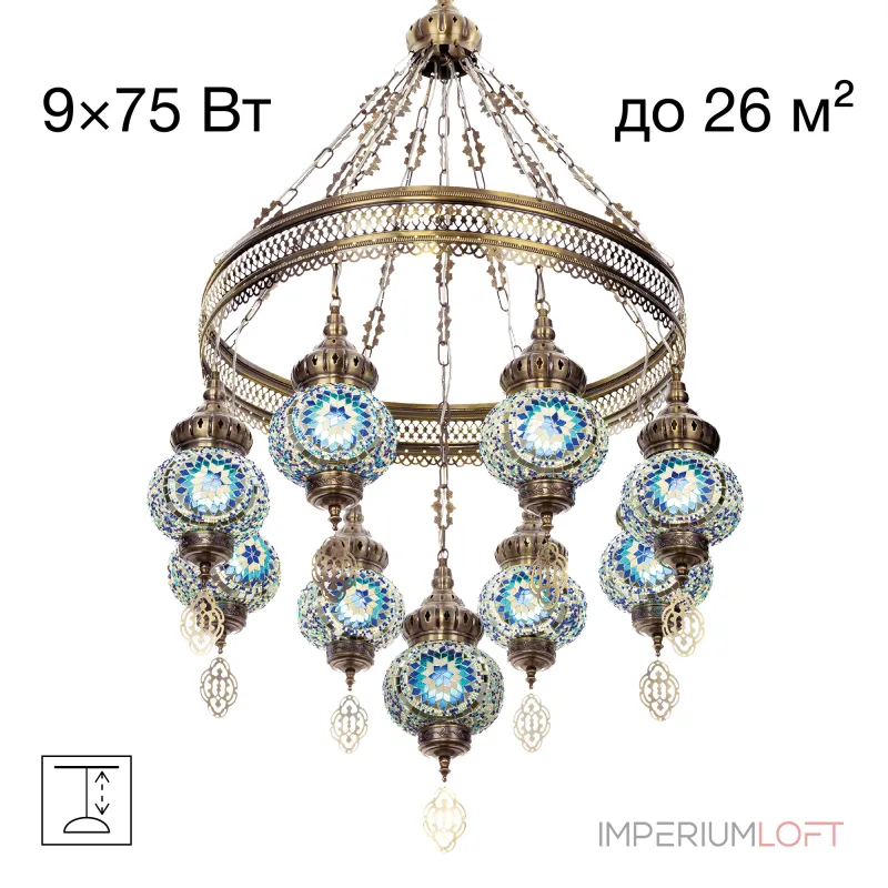 Подвесная люстра Citilux Каир CL419186