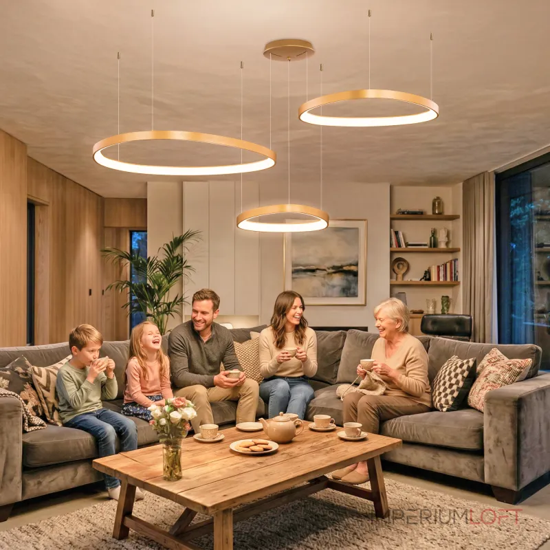 Подвесная люстра Citilux GENKA SMART CL756A092