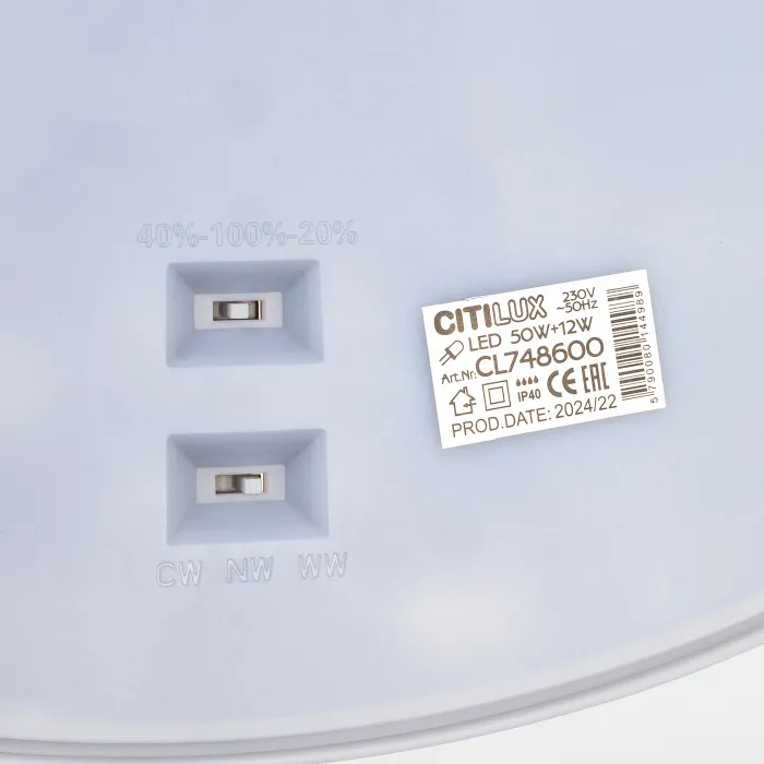 Светильник с подсветкой Citilux NORMA CL748600 LED от ImperiumLoft