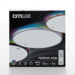 Светильник с пультом Citilux NORMA CL749401 LED RGB