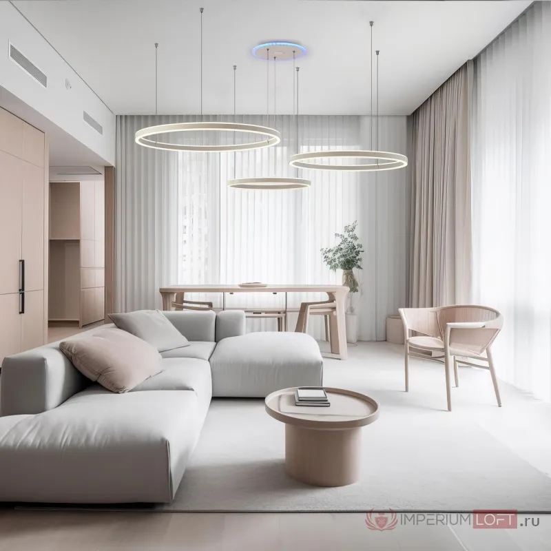Люстра подвесная Citilux Дуэт Смарт CL719A700 от ImperiumLoft