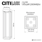 Уличный парковый светильник Citilux GENOX CLU13B