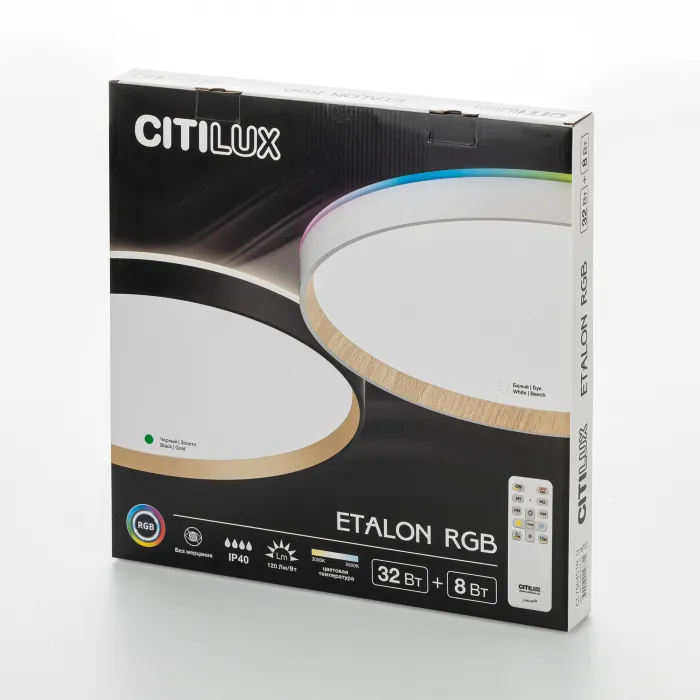 Светильник потолочный Citilux ETALON CL750401R от ImperiumLoft