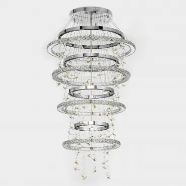 Люстра хрустальная с пультом Citilux ETERA CL322090 LED