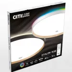 Потолочный светильник с пультом Citilux ETALON CL750500R