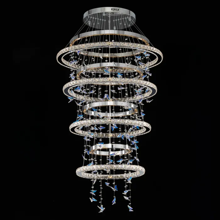 Люстра хрустальная с пультом Citilux ETERA CL322090 LED от ImperiumLoft