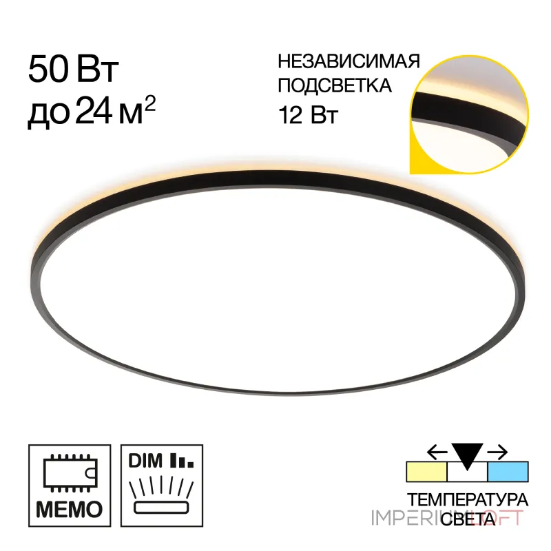 Светильник с подсветкой Citilux NORMA CL748601 LED Светильник с подсветкой Citilux NORMA CL748601 LED