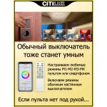 Умный потолочный светильник Citilux Триест Смарт CL737A34E