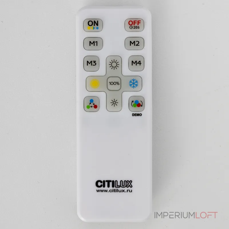 Светильник с пультом Citilux NORMA CL749600 LED RGB