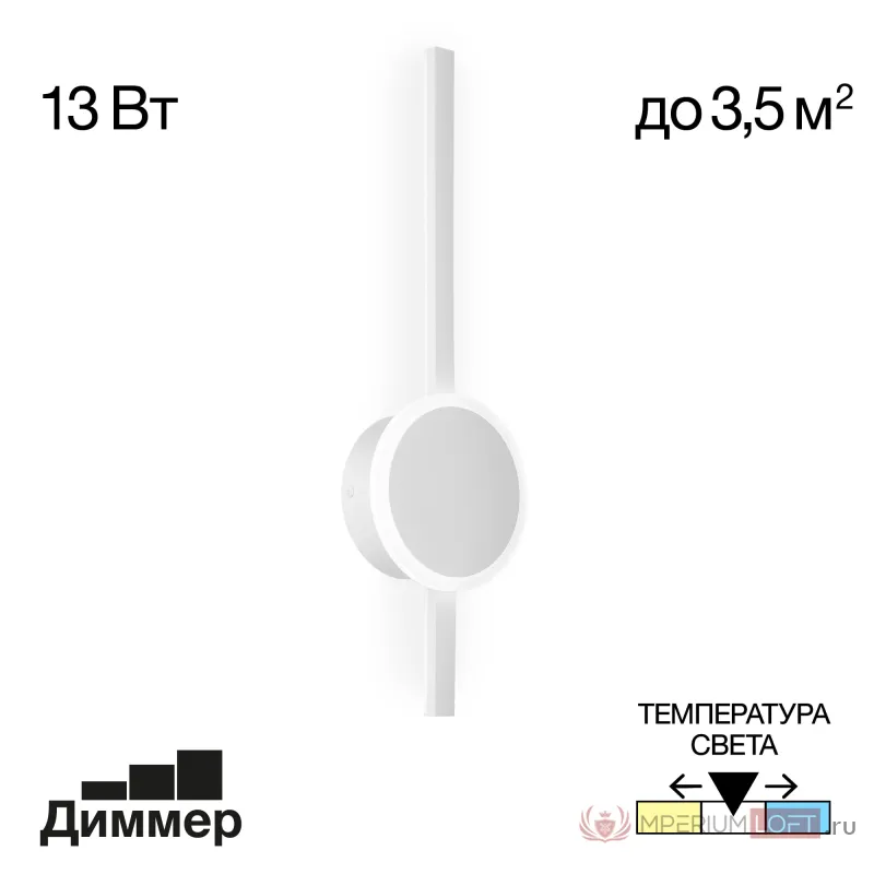 Светильник настенный Citilux Стиг CL203300 от ImperiumLoft