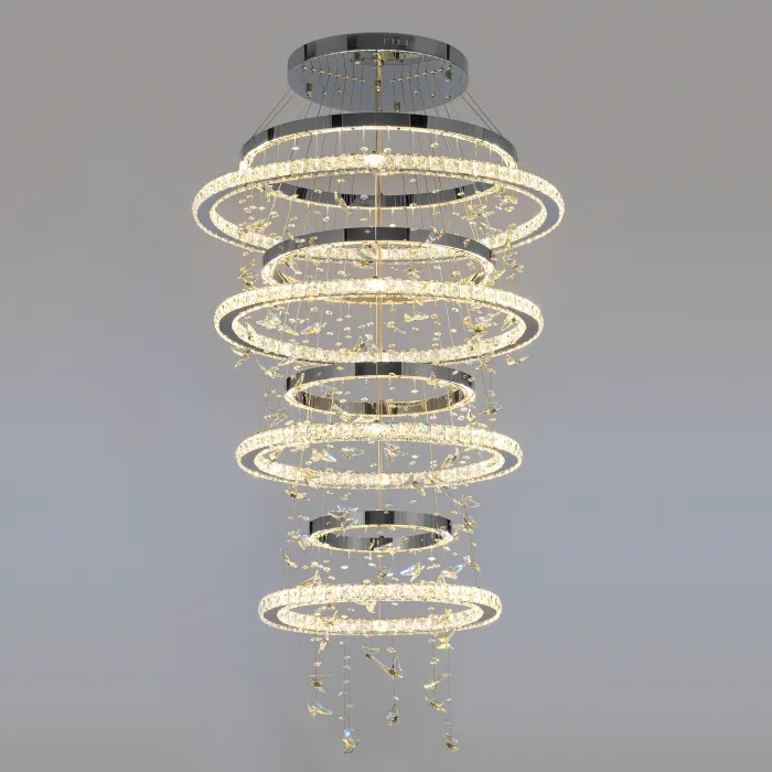 Люстра хрустальная с пультом Citilux ETERA CL322090 LED от ImperiumLoft