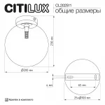 Светильник Citilux ORTON CL202511
