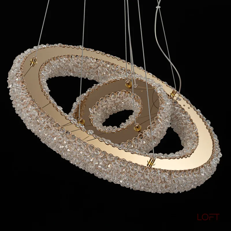 Подвесная люстра Citilux CLOUDY CL323172