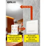 Потолочный светильник с пультом RGB Citilux Симпла CL714680G