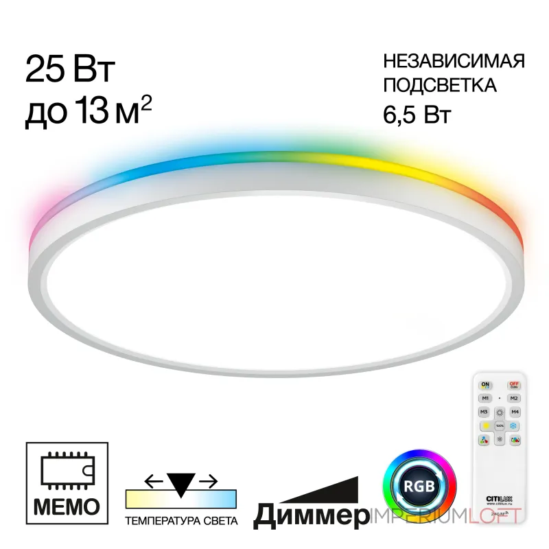 Светильник накладной Citilux NORMA CL749320