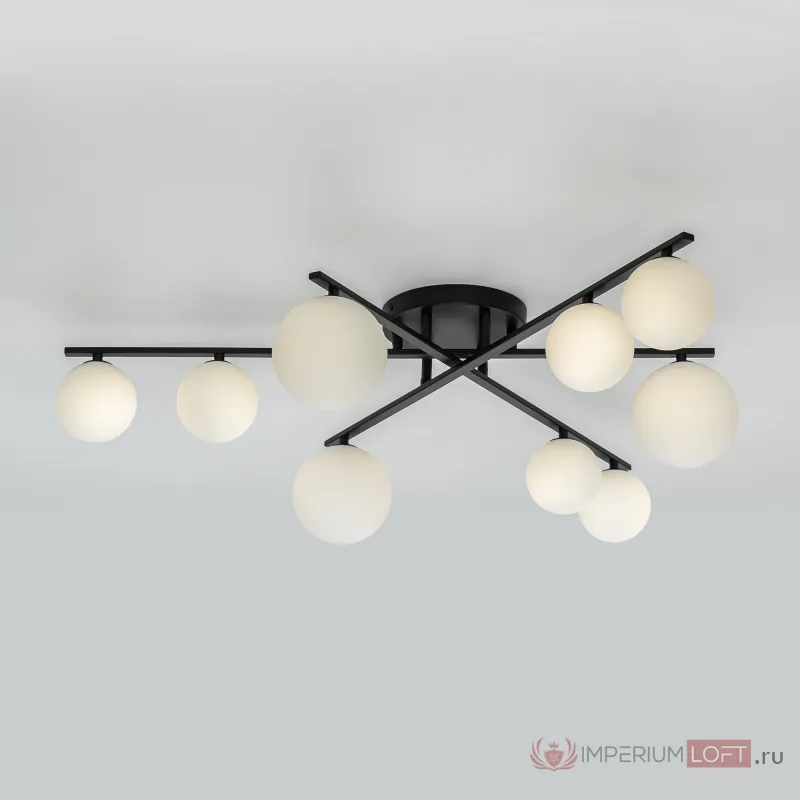 Люстра потолочная Чёрная Citilux GLOB CL209291 от ImperiumLoft
