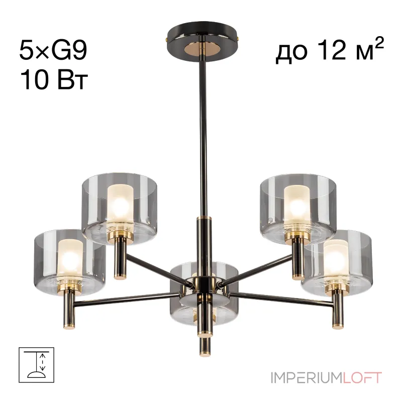 Люстра на штанге Citilux ELAN CL241151