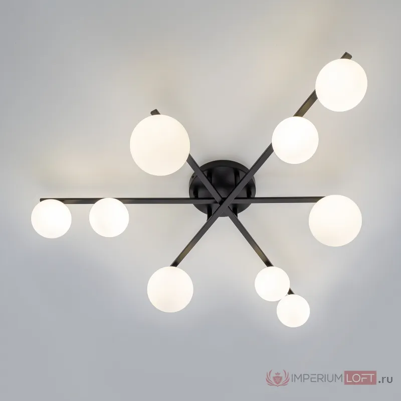 Люстра потолочная Чёрная Citilux GLOB CL209291 от ImperiumLoft