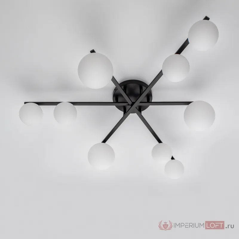 Люстра потолочная Чёрная Citilux GLOB CL209291 от ImperiumLoft