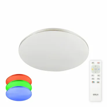Потолочный светильник с пультом RGB Citilux Симпла CL714330G