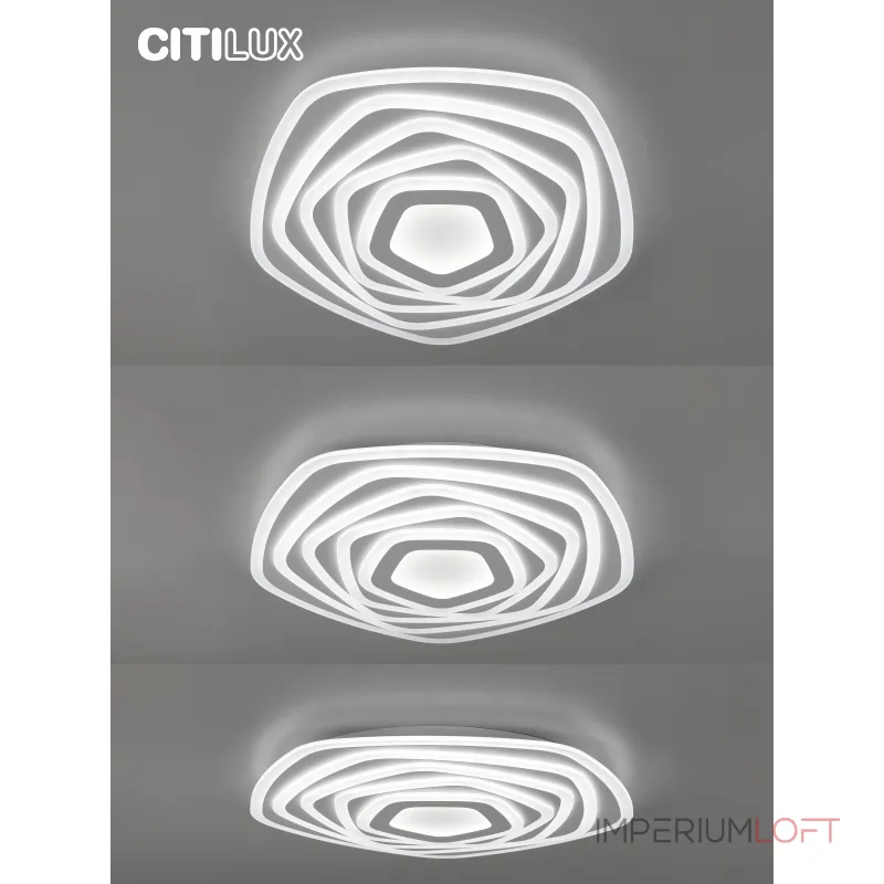 Умный потолочный светильник Citilux Триест Смарт CL737A55E
