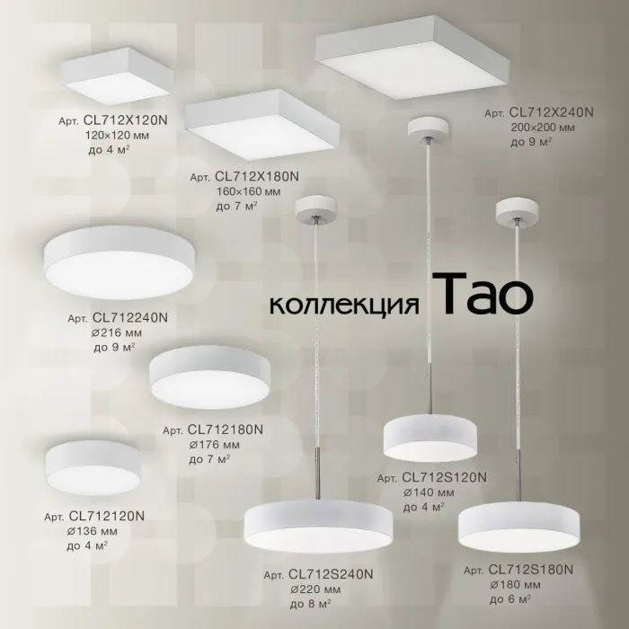 Подвесной светильник Citilux Тао CL712S180N от ImperiumLoft