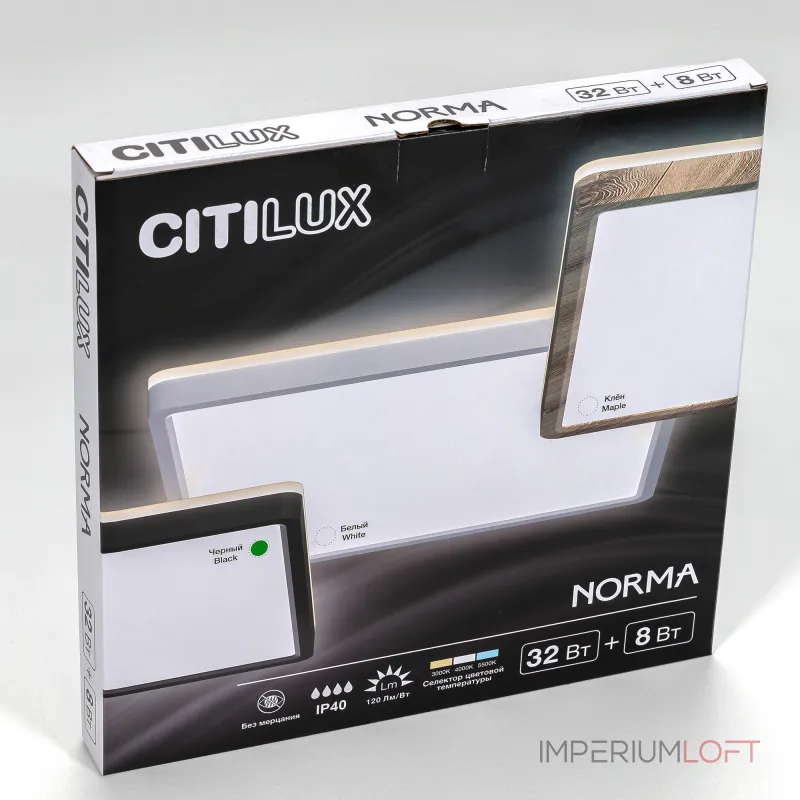 Светильник накладной Citilux NORMA CL748K301