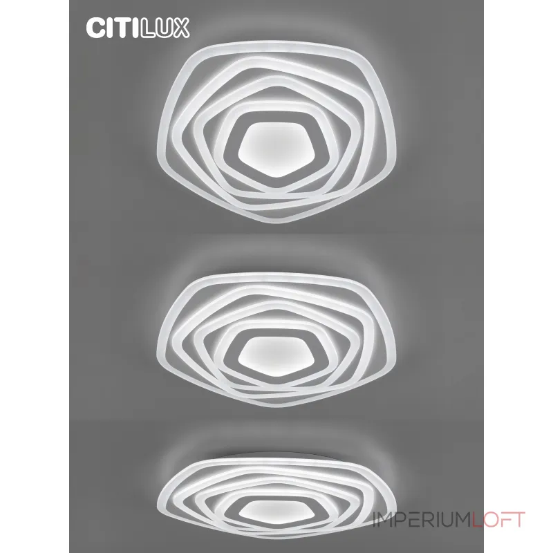 Умный потолочный светильник Citilux Триест Смарт CL737A54E