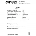 Люстра подвесная Citilux Дуэт CL719K310 от ImperiumLoft