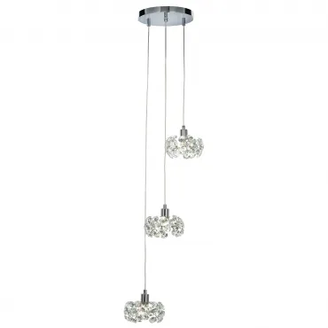Хрустальный подвесной светильник Хром Citilux Eletto Betsy EL322P03.1 от ImperiumLoft